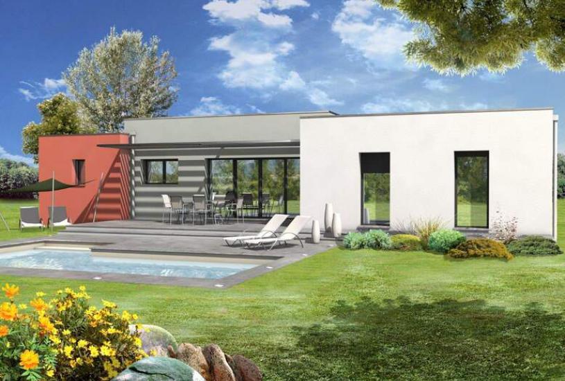  Vente Terrain + Maison - Terrain : 1 500m² - Maison : 100m² à Aiguillon (47190) 