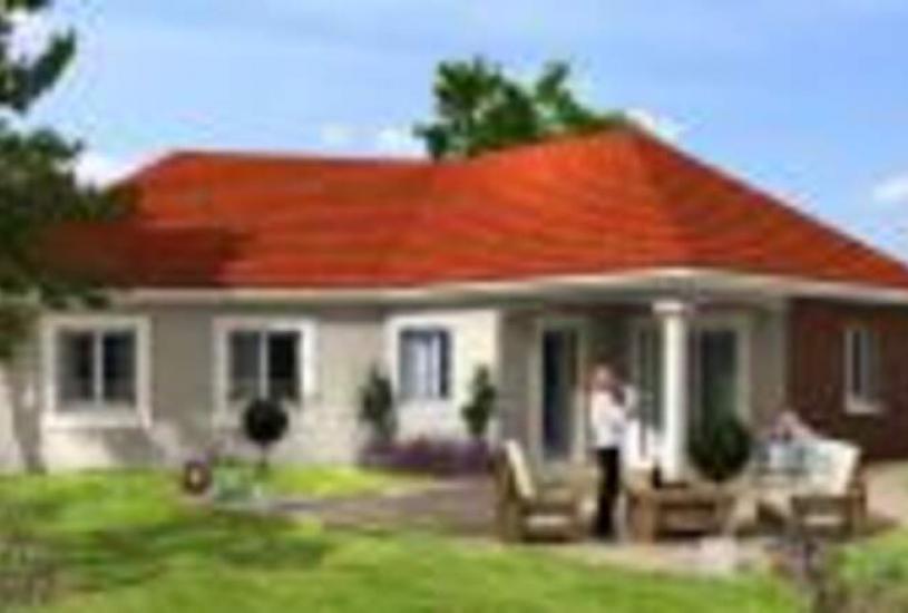  Vente Terrain + Maison - Terrain : 1 514m² - Maison : 98m² à Branges (71500) 