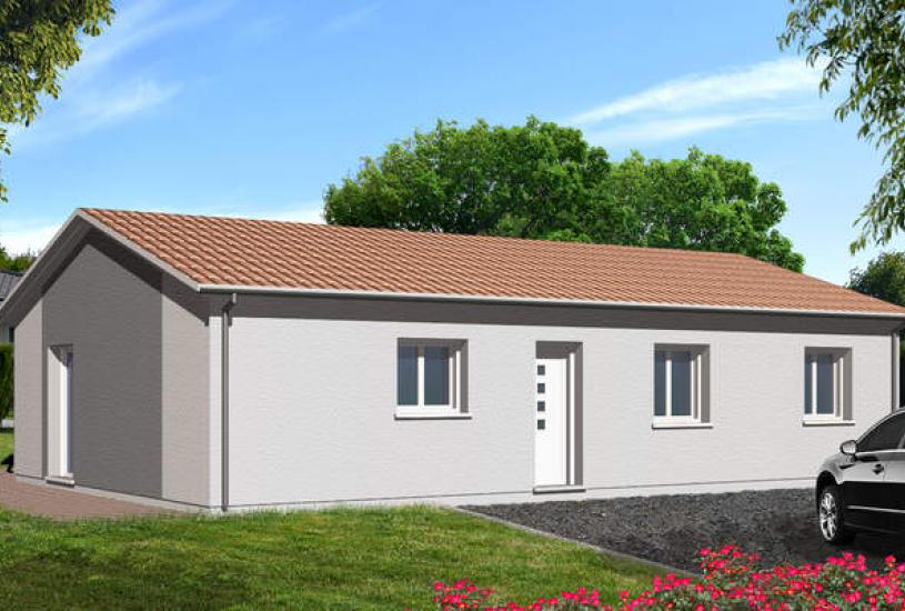  Vente Terrain + Maison - Terrain : 450m² - Maison : 90m² à Prignac-et-Marcamps (33710) 