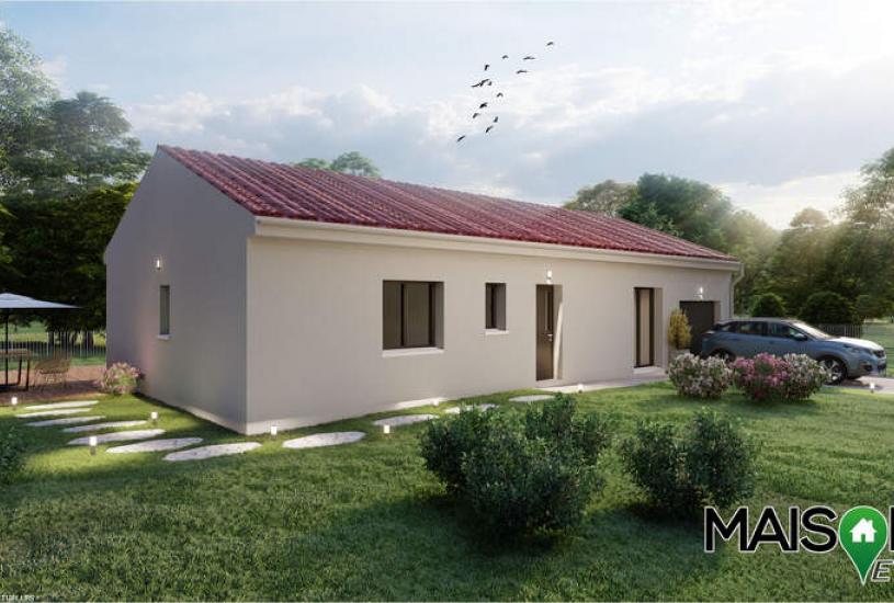  Vente Terrain + Maison - Terrain : 653m² - Maison : 130m² à Romagnat (63540) 
