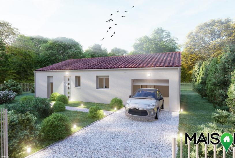  Vente Terrain + Maison - Terrain : 414m² - Maison : 105m² à Gerzat (63360) 