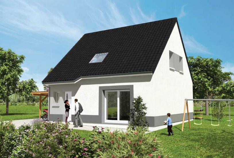  Vente Terrain + Maison - Terrain : 500m² - Maison : à Le Houlme (76770) 
