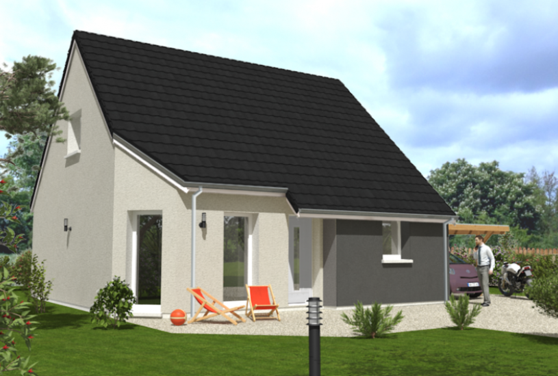  Vente Terrain + Maison - Terrain : 861m² - Maison : à Anceaumeville (76710) 