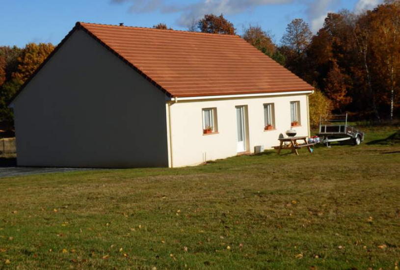  Vente Terrain + Maison - Terrain : 1 200m² - Maison : à Rougemontiers (27350) 