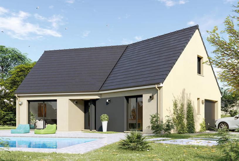  Vente Terrain + Maison - Terrain : 1 200m² - Maison : à Beauvais (60155) 