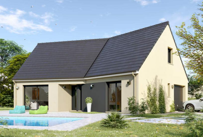  Vente Terrain + Maison - Terrain : 900m² - Maison : à Bourg-Achard (27310) 