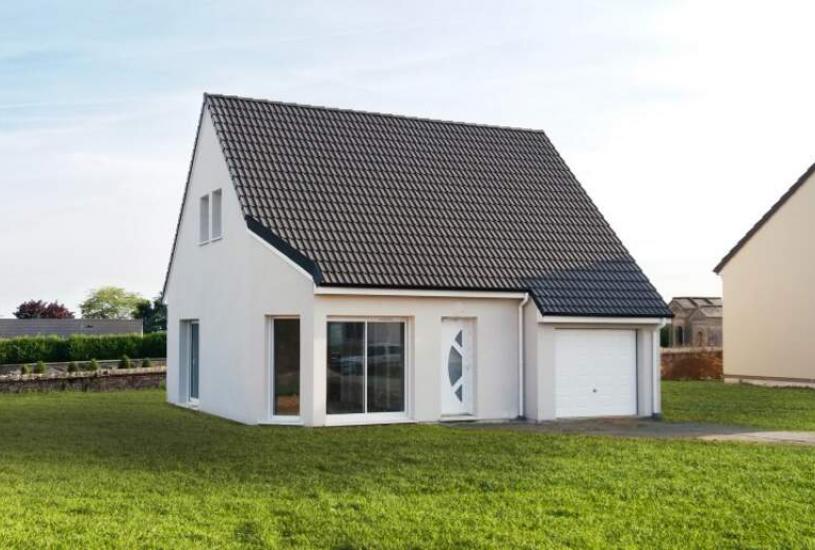  Vente Terrain + Maison - Terrain : 612m² - Maison : à Bosc-le-Hard (76850) 