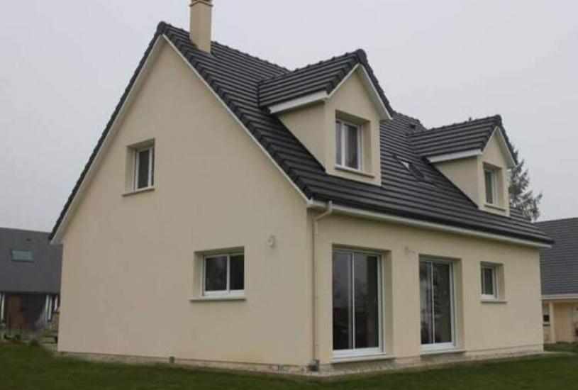  Vente Terrain + Maison - Terrain : 600m² - Maison : à Hautot-sur-Seine (76113) 