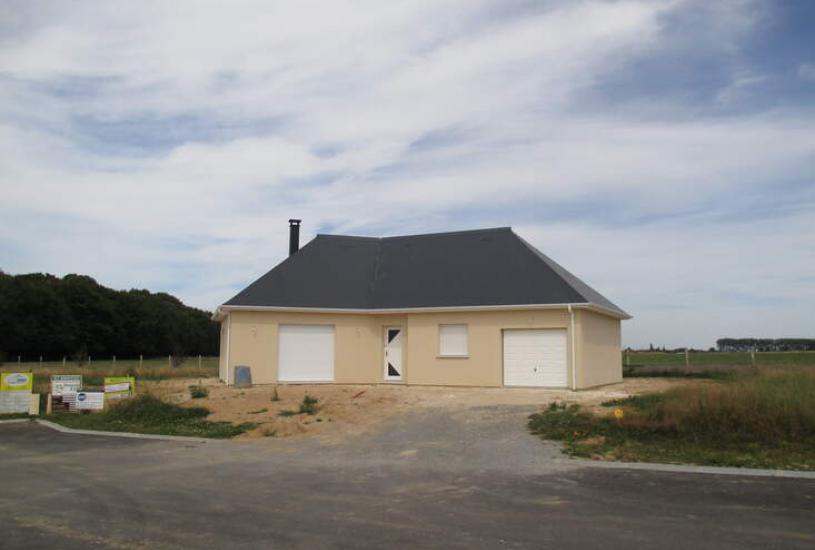  Vente Terrain + Maison - Terrain : 1 500m² - Maison : à Honguemare-Guenouville (27310) 