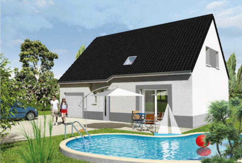 Vente Terrain + Maison - Terrain : 412m² - Maison : à Évreux (27000) 