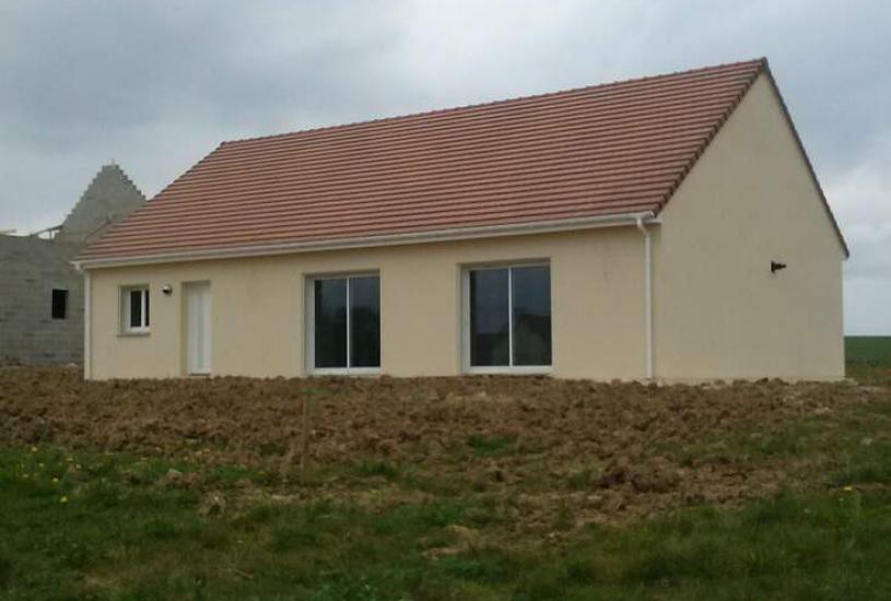  Vente Terrain + Maison - Terrain : 850m² - Maison : à Aulnay-sur-Iton (27180) 