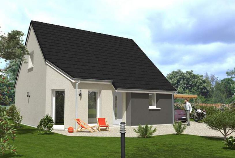  Vente Terrain + Maison - Terrain : 619m² - Maison : à Bueil (27730) 