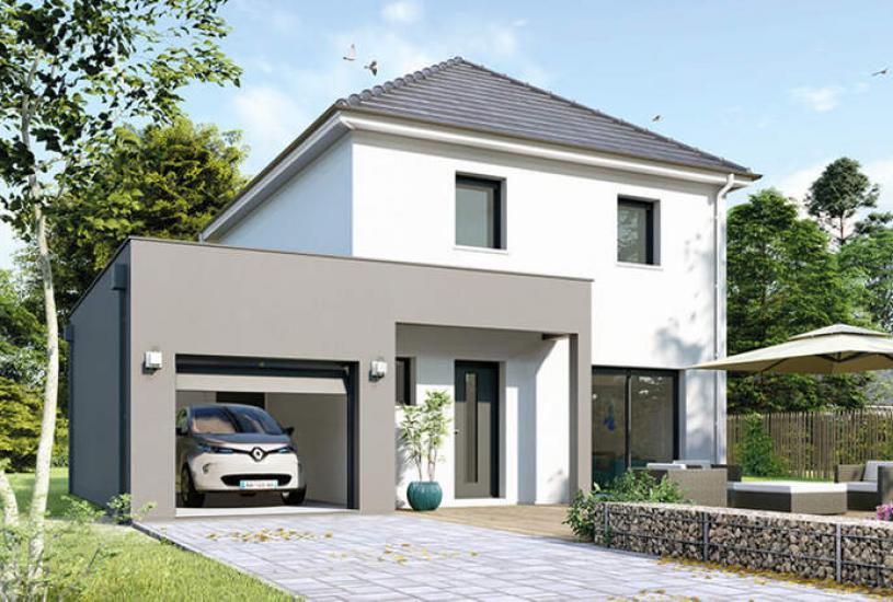  Vente Terrain + Maison - Terrain : 1 399m² - Maison : à Thiberville (27230) 