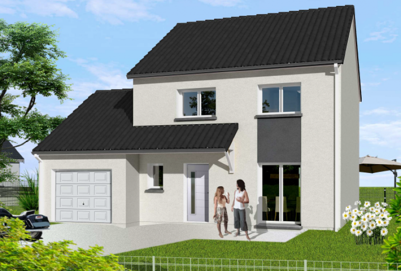  Vente Terrain + Maison - Terrain : 350m² - Maison : à Lisieux (14100) 