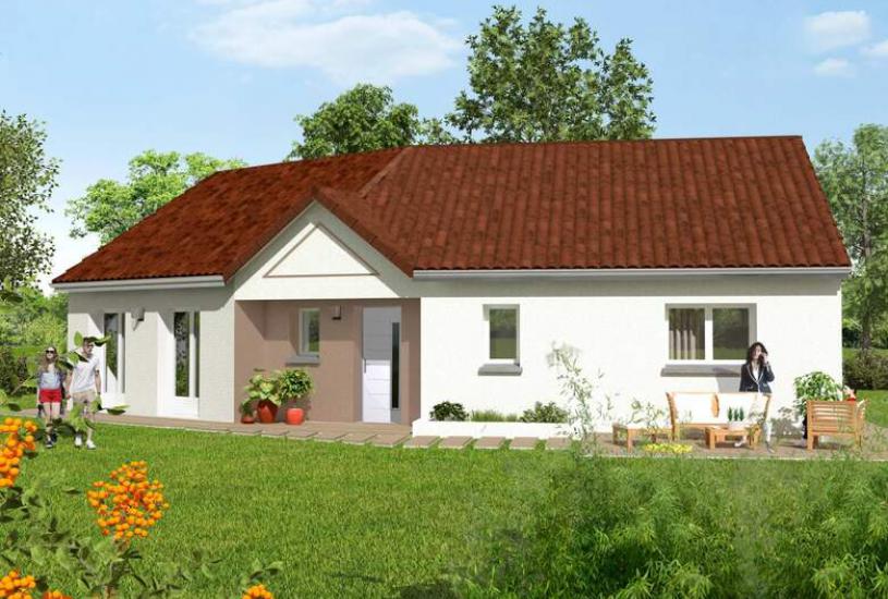  Vente Terrain + Maison - Terrain : 1 100m² - Maison : à Le Molay-Littry (14330) 