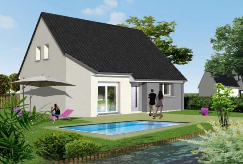  Vente Terrain + Maison - Terrain : 454m² - Maison : à Rocquancourt (14540) 
