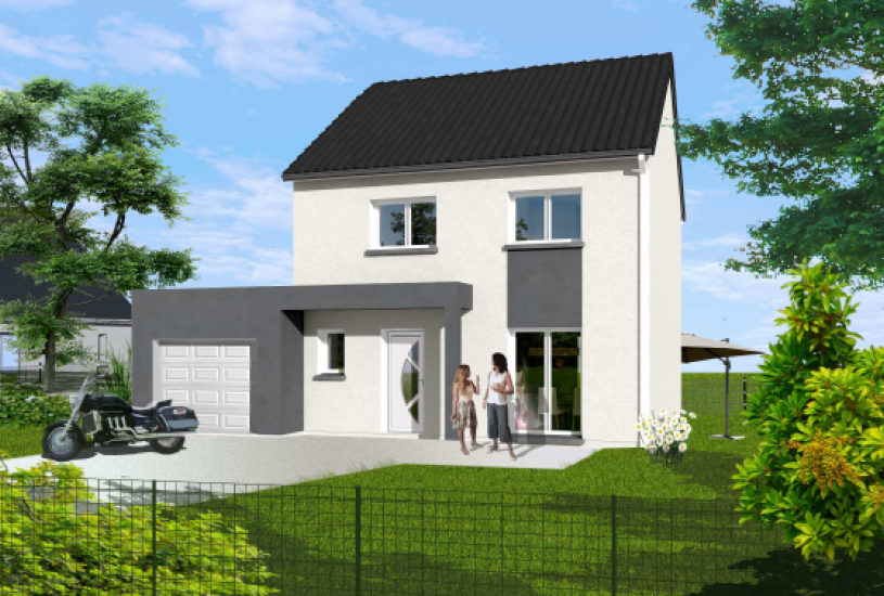 Vente Terrain + Maison - Terrain : 455m² - Maison : à Blainville-sur-Orne (14550) 