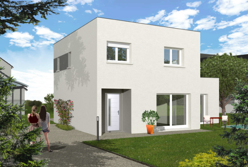  Vente Terrain + Maison - Terrain : 387m² - Maison : à Moult (14370) 