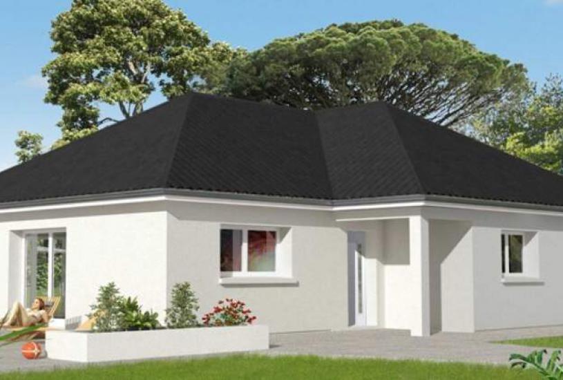  Vente Terrain + Maison - Terrain : 920m² - Maison : à Allogny (18110) 