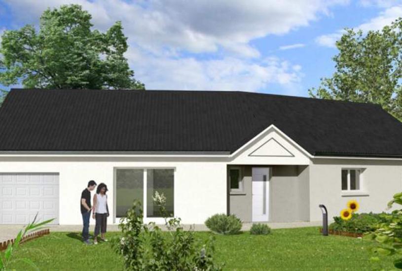  Vente Terrain + Maison - Terrain : 933m² - Maison : à Dun-sur-Auron (18130) 
