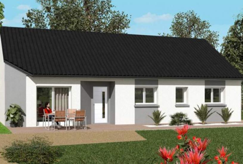  Vente Terrain + Maison - Terrain : 700m² - Maison : à Meung-sur-Loire (45130) 
