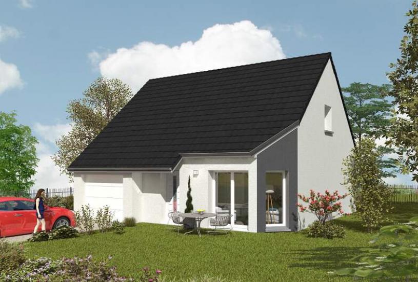  Vente Terrain + Maison - Terrain : 1 100m² - Maison : à Saint-Jean-le-Blanc (45650) 