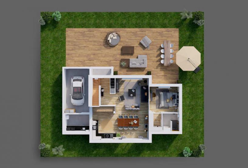  Vente Terrain + Maison - Terrain : 600m² - Maison : à Épieds-en-Beauce (45130) 