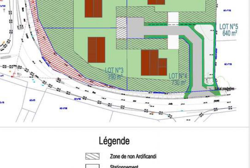  Vente Terrains en lotissement - Terrain de 790m² à 950m² à Quincampoix (76230) 