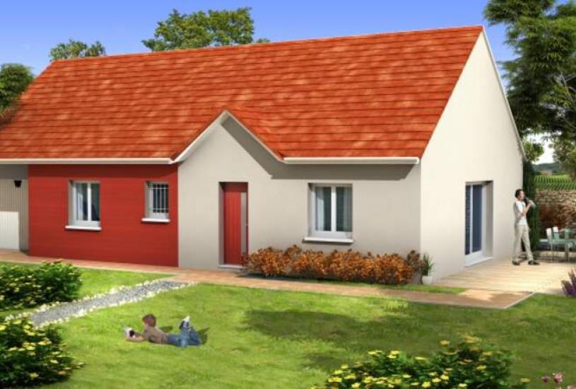  Vente Terrain + Maison - Terrain : 493m² - Maison : 90m² à Saulon-la-Chapelle (21910) 