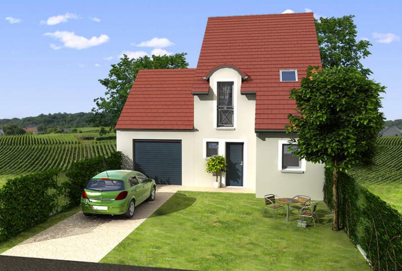  Vente Terrain + Maison - Terrain : 561m² - Maison : 85m² à Flavignerot (21160) 