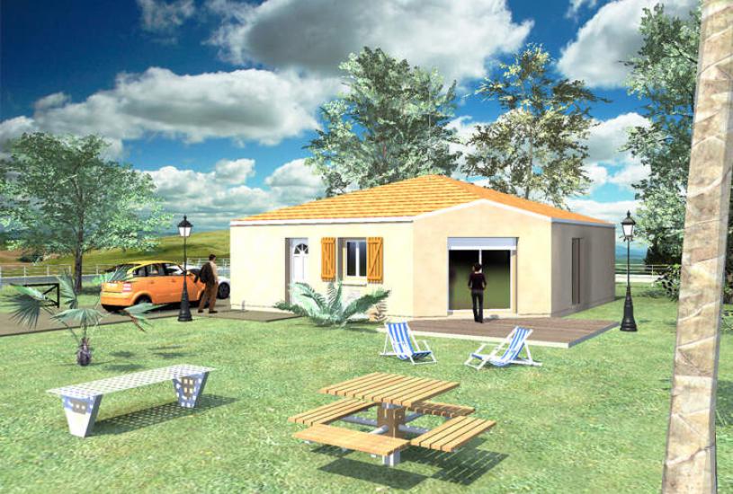  Vente Terrain + Maison - Terrain : 500m² - Maison : 85m² à Bias (47300) 