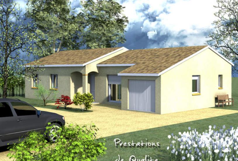  Vente Terrain + Maison - Terrain : 1 000m² - Maison : 100m² à Saint-Antoine-de-Ficalba (47340) 