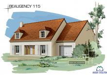 Modèle : Beaugency - 115.00 m²