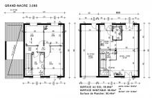 Modèle : GRAND NACRE 3.088 - 88.00 m²