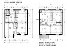 Modèle : GRAND NACRE 4.097 GI - 97.00 m²