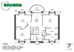 Modèle et plan de maison : Adoréla - 144.00 m²
