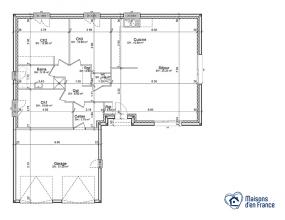 Modèle et plan de maison : Agate - 0.00 m²