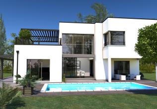 Modèle et plan de maison : Albireo - 210.00 m²