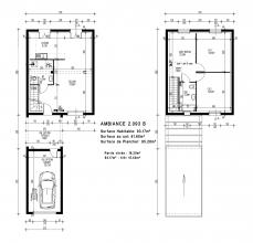 Modèle et plan de maison : AMBIANCE 2.093 B - 93.00 m²