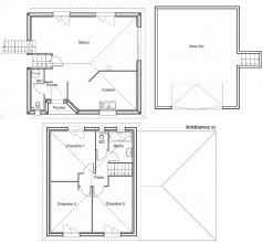 Modèle et plan de maison : Ambiance - 88.00 m²