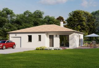 Modèle et plan de maison : AMMOLITE - 90.00 m²