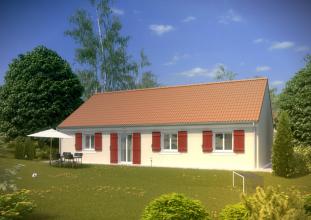 Modèle et plan de maison : ARGUS 4.096 GI - 96.00 m²