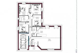 Modèle et plan de maison : ATENEA - 100.00 m²