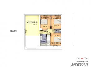 Modèle et plan de maison : AUSTRALE - 138.00 m²