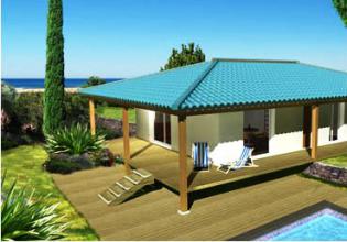 Modèle et plan de maison : Azur - 102.00 m²