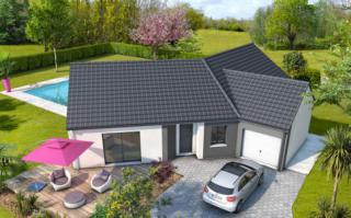 Modèle et plan de maison : BLEUET - 110.00 m²