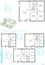 Modèle et plan de maison : Challenge 100 - 100.14 m²