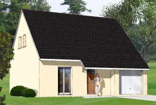 Modèle et plan de maison : Challenge Combles GI 73 - 75.06 m²