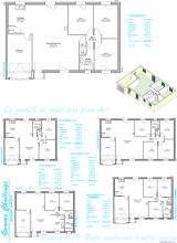 Modèle et plan de maison : Challenge GI 100 - 99.95 m²