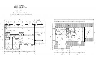 Modèle et plan de maison : CHRISTAL 5.165 - 165.00 m²